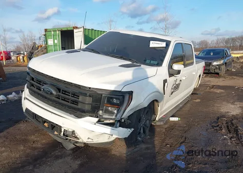 2023 Ford F-150 Lariat from USA, damaged, VIN 1FTEW1EP6PFB92628